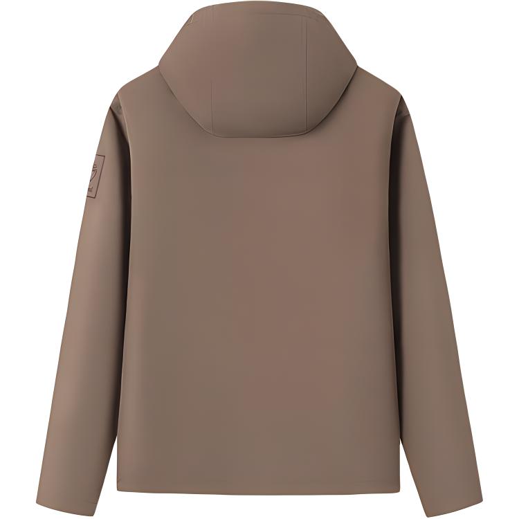 Timberland Outdoor Casual Hooded Long Sleeve Water-Resistant Jacket Men Jacket Brown A2PD8-BK0