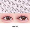 Kleberlose künstliche Wimpern Selbstklebende Wimpern 48 Stück