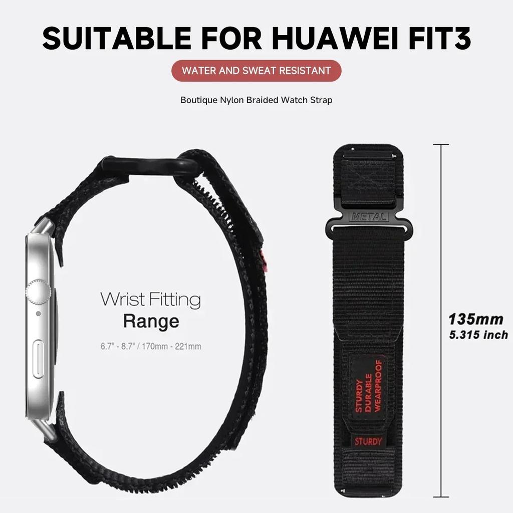 Nylon Loop Strap For Huawei Watch Fit 4 Pro Trail Band Sports Watchband For Huawei Fit3 Fit4 Fit4Pro Fit2 Fit1 correa Bracelet