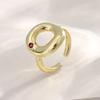 Open Ring Christmas Exaggerated Heavy-duty Adjustable Ring