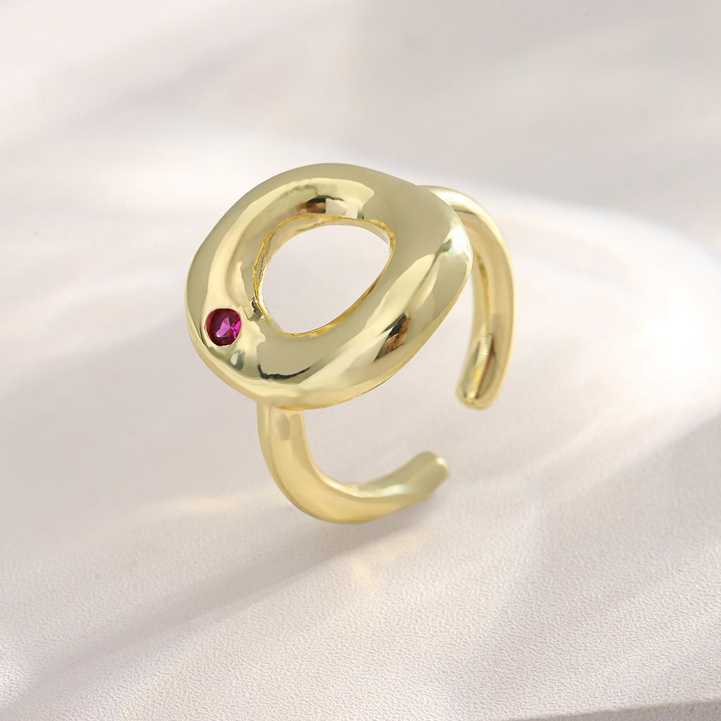 Open Ring Christmas Exaggerated Heavy-duty Adjustable Ring