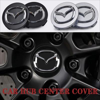 4 PZ 56mm Copricoppe Originali per Ruote Auto Tappi Mozzo Accessori Decorativi per Pneumatici 2 3 5 6 7 Axela Atenza Speed 6 MS Demio