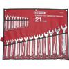 KS Tools Combination Wrench Set - 21 Pieces from 6 To 32 Mm - Metal Fork Tips