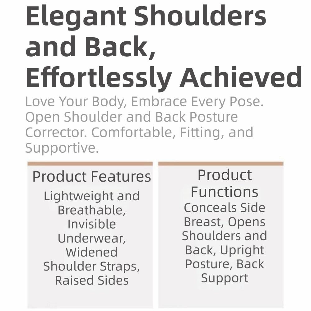 Invisibility Back Support Belt Adjustable Corrector Corset Back Neck Brace  Spine Support