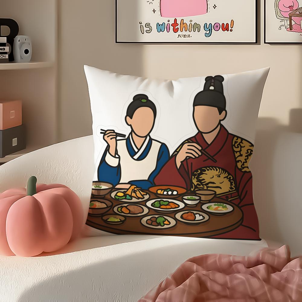 

BBon Appetit Your MMajesty Cushion Cover Pillowcase Short Plush Invisible zipper Room Sofa Cushion Cover 30X30cm