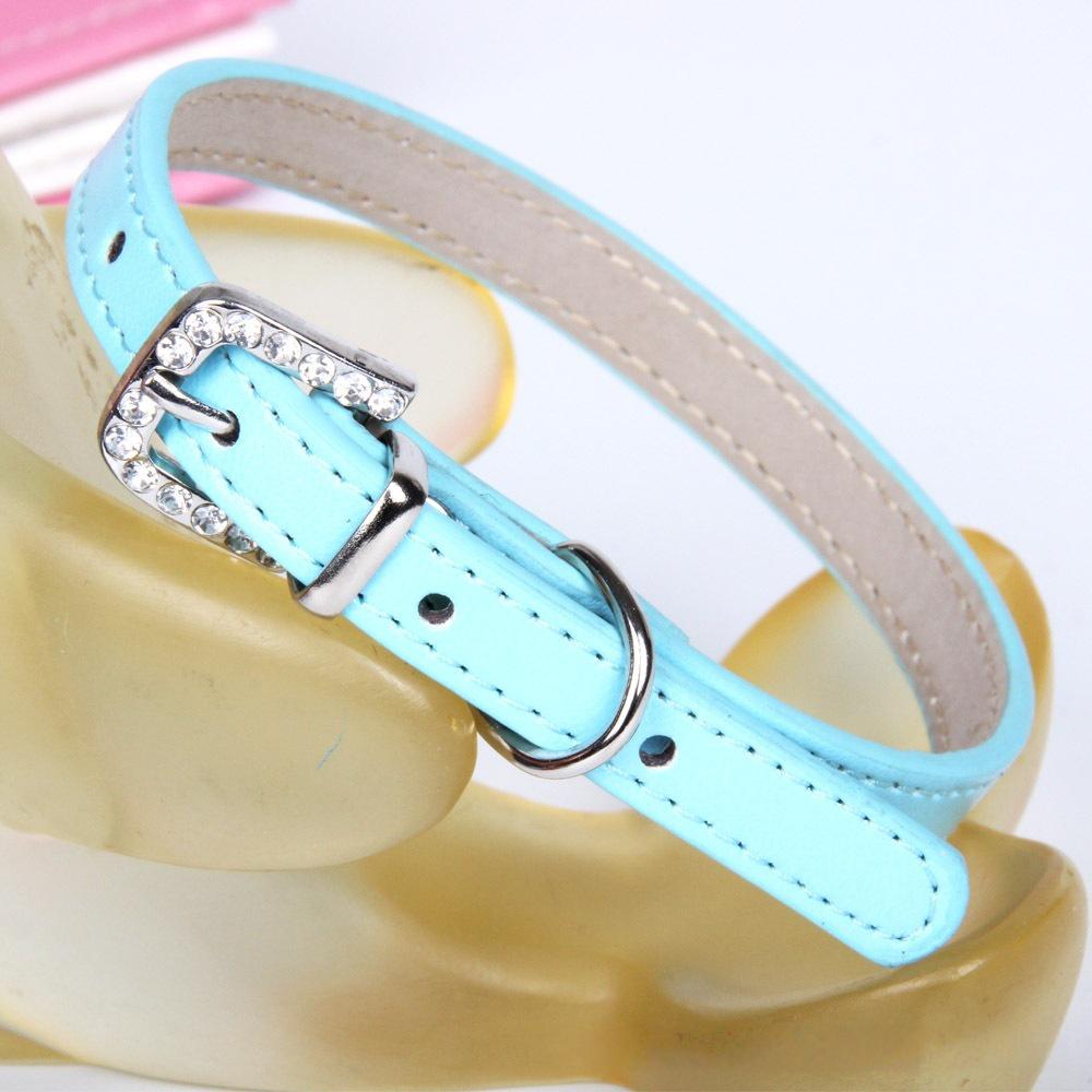 Curated Cat & Dog PU Leather Hanging Neck Collar & Leash - European & American Style