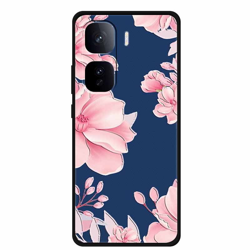 For iQOO Neo 10 Phone Case 3D Relief Emboss Flower Cover for Vivo iQOO Neo 10 Pro plus Silicone Soft Protective Cases Neo10 Pro+