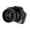 49mm Rubber Cameras Lens Hood Set of 2pcs Camera Sun Shade Reduce Glares Improve Photography and Videos Quality