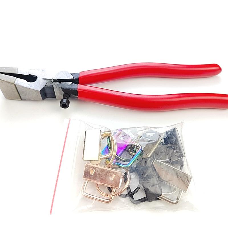 25mm 7-Color Metal Tail Clip Key Webbing Bag Clip Jewelry DIY Hardware Accessories