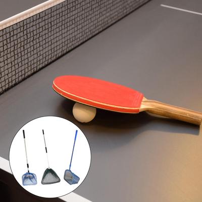 Tragbarer Ball-Greifer Behälter Zubehör Teleskop-Netz Aufsammel-Trainingswerkzeug Tischtennis-Übungswerkzeug für Tischtennisbälle