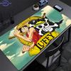 ESports Mouse Pad Office Laptop Computer Smooth Flexible Rubber Gamer Pc Computer Keyboard Pad One Piece Luffy Cm Mosuepad