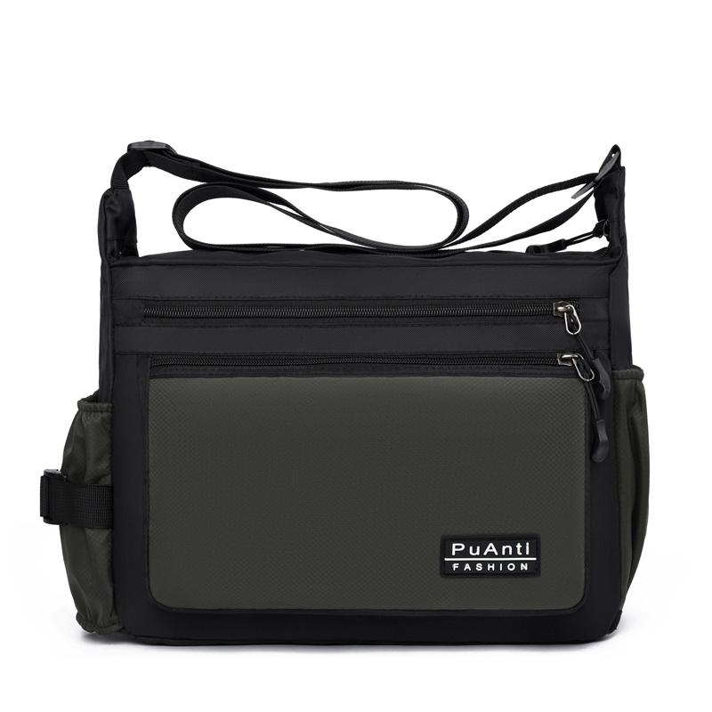 Fashion Waterproof Oxford Men's Messenger Bags Brand Designer Zipper Multifunctional Men's Shoulder Bags for Business