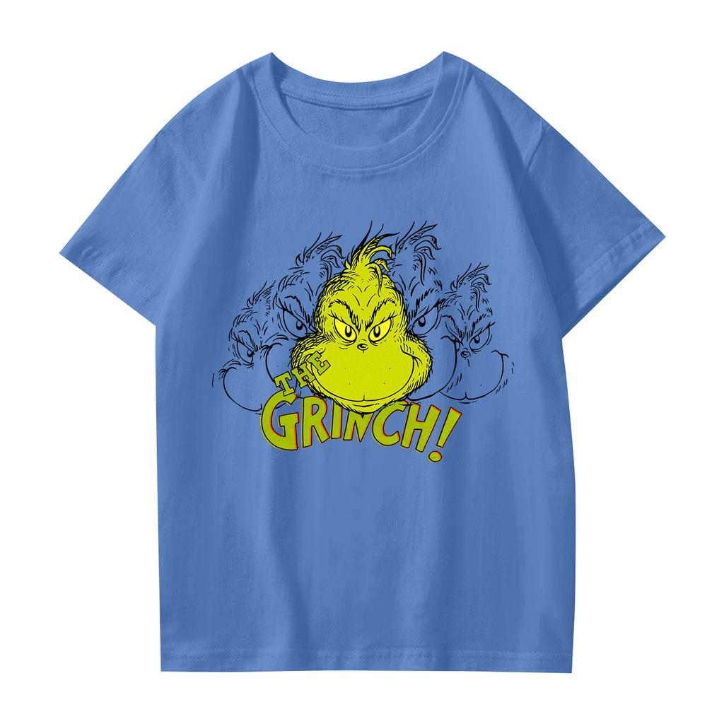 Fashionable Round Neck Short Sleeve Work Clothes Printed Tops For Womens Summer Tops