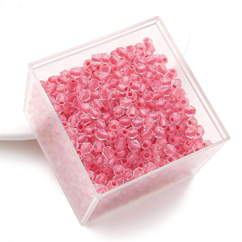 100 Stück hochwertige Glasperlen, geschnitten, gefärbte Diamant-Kristallperlen für die Herstellung von Ohrringen und Armbändern zum Selbermachen von Schmuck, Basteln, Zubehör