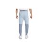 Nike Sportswear Tech Fleece Logo Print Comfortable Fleece Color Block Jogger Pants Men Bottoms Light-Armory-Blue FB8003-440
