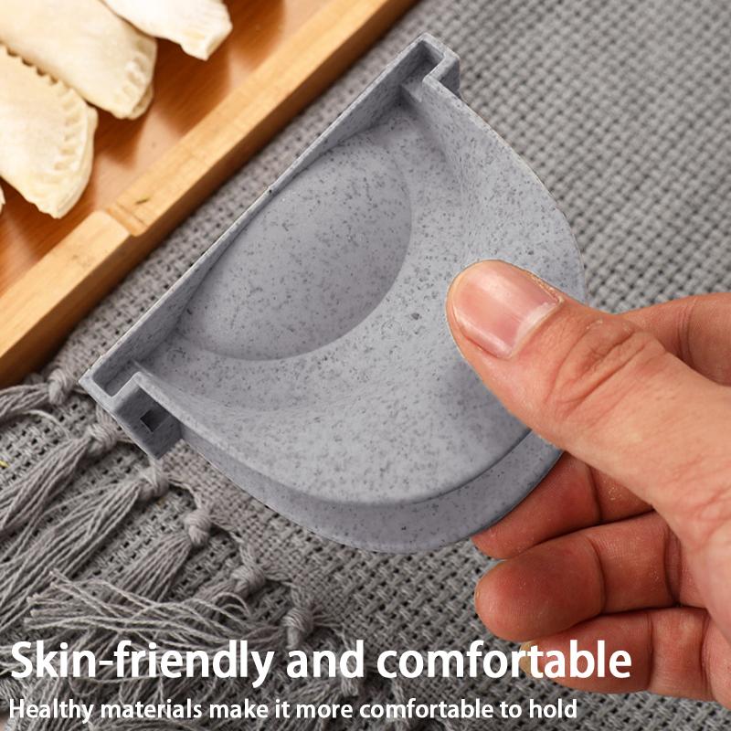 Dumpling Machine Tools Dumpling Mold Clamp Baking Mold Pastry Kitchen Accessories Wheat Straw Dumpling Dumpling Mold