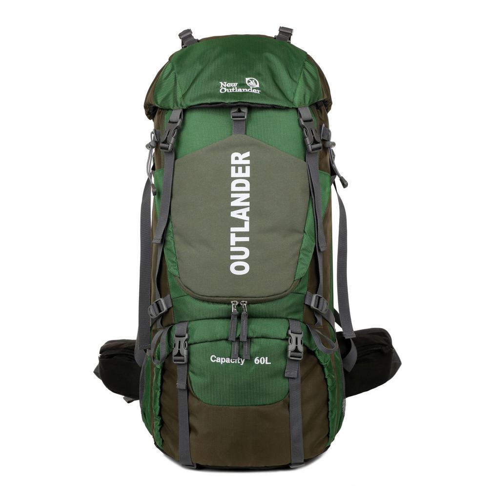 60L Outdoor Hiking & Mountaineering Backpack with Double Shoulder Straps