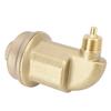 Air Release Valve DN15 BSP 12in 110 Celsius  High Temperature Resistant Brass Air Bleeder Release Valve