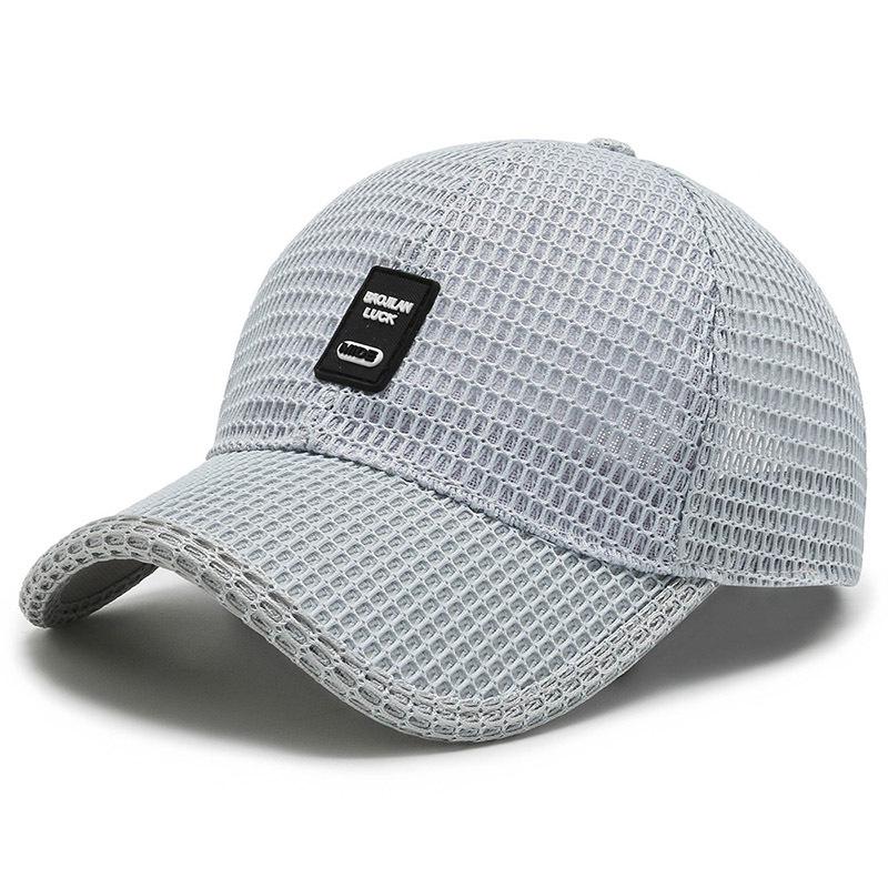 Men's Summer Sun Protection Baseball Cap - Breathable Mesh Outdoor Hat