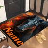 vivid horse (5) Personalized name Office Carpet Stylish Decor for Living Room Bedroom Kitchen