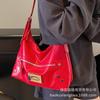 Large Capacity Bag Women's 2025 New Retro Niche Tote Bag Commuting To Work Slack Shoulder Messenger Bag