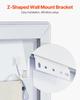 LED Bathroom Mirror 3 Colors Anti-fog Wall Mounted Vanity Mirror 50 x 70cm