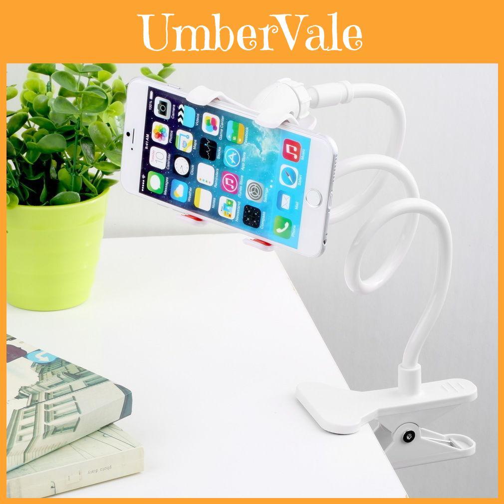Adjustable Lazy Bed Desktop Bracket Mount Stand With Sturdy Grip For Mobile Phones