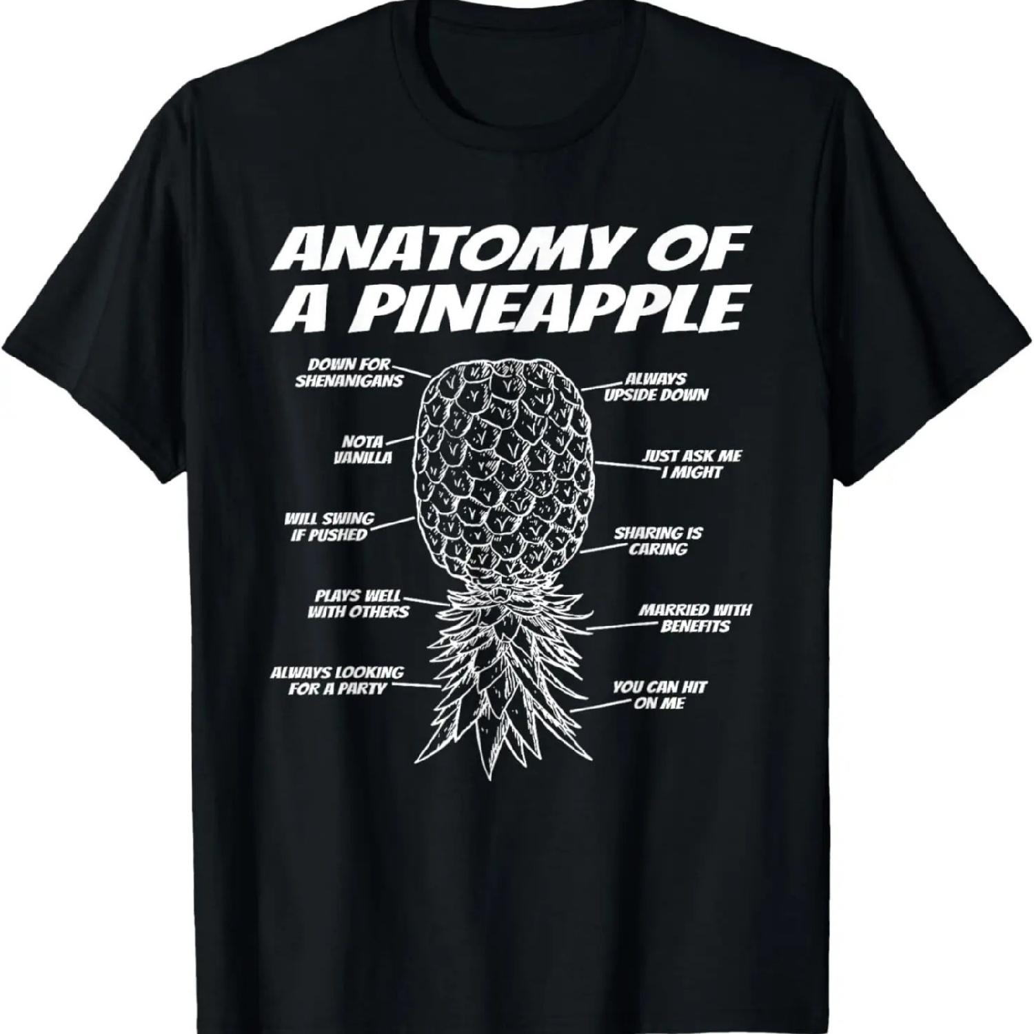 Anatomy Of A Upside Down Pineapple - Funny Swinger S