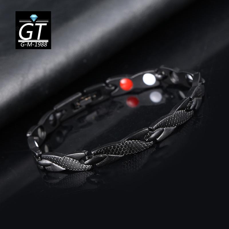 Accessories Men's 7mm Dragon Pattern Bracelet Men's Simple Adjustable Couple Bracelet