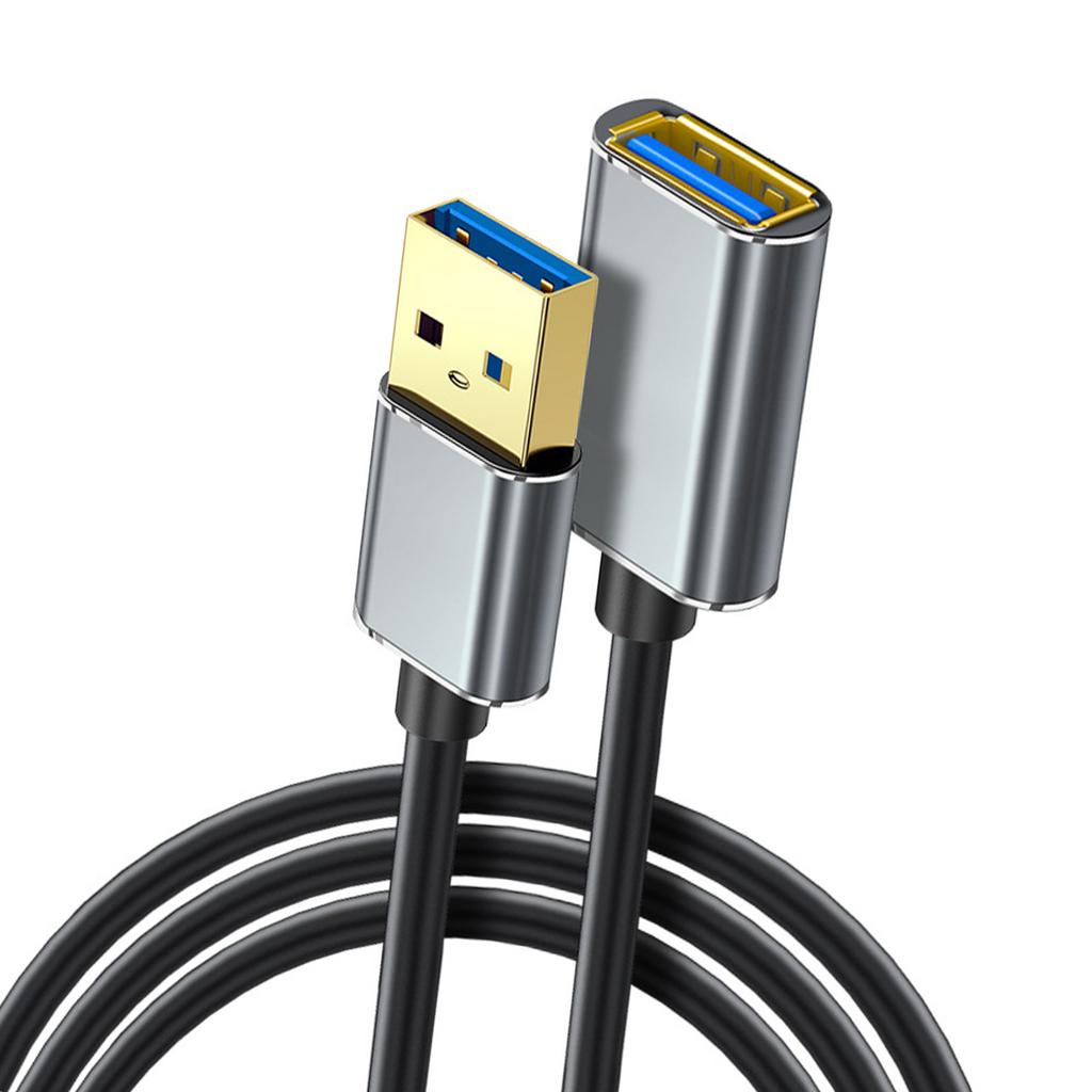 Premium USB3.0 Male To Female Data Cable USB3.0 Extender Highly Speed 5Gbps Data Syncing Durability Housing MultiDevice Support