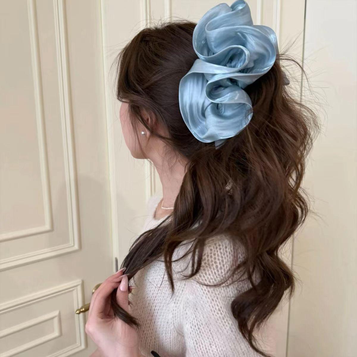 Korean Style Large Volume Hair Claw Clip for Women - Shark Hairpin Accessory