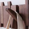 Beech Wooden Clothes Hangers Wall Mounted Organizer Clothes Hangers Piano Cap Hat Hanging Organizers Multipurpose Clothing Rack