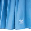 Blauer Adicolor kurzer Faltenrock Damen ADIDAS