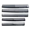 Black Straight Hair Brushes Anti-slip Hair Cutting Comb Hair Styling Tool Pro Hairdressing Combs