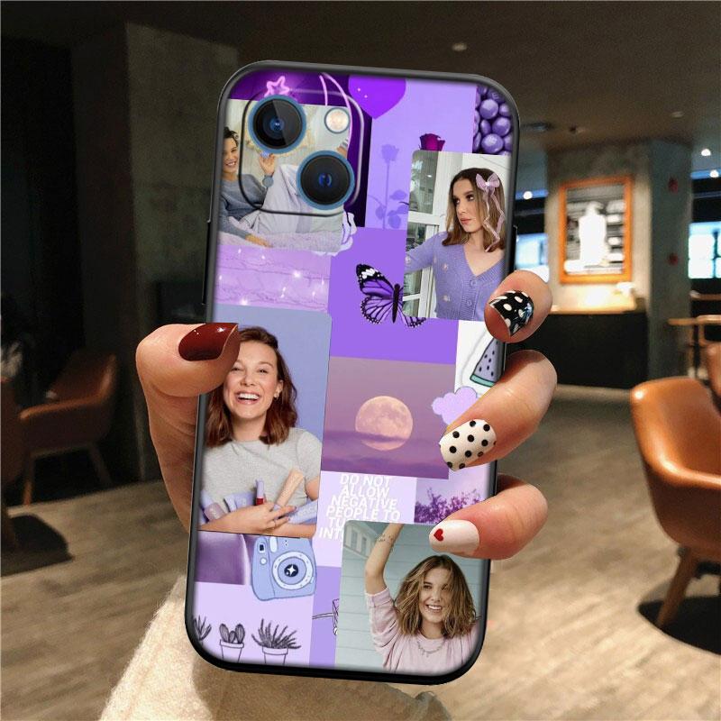 IK47 Millie Bobby Brown New High-End Shell Phone Case for Xiaomi Poco F8 M4 M5 M6 M7 X3 X6 X7 Pro GT NFC Ultra