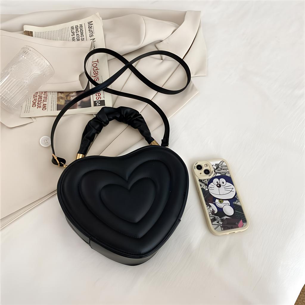 Yogodlns Luxury Quilted Handle Bag For Women PU Leather Shoulder Crossbody Bag Fashion Messenger Handbag