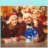 Christmas Snowman Theme Party Decor Gift Box With Paper Material For Holiday Celebrations