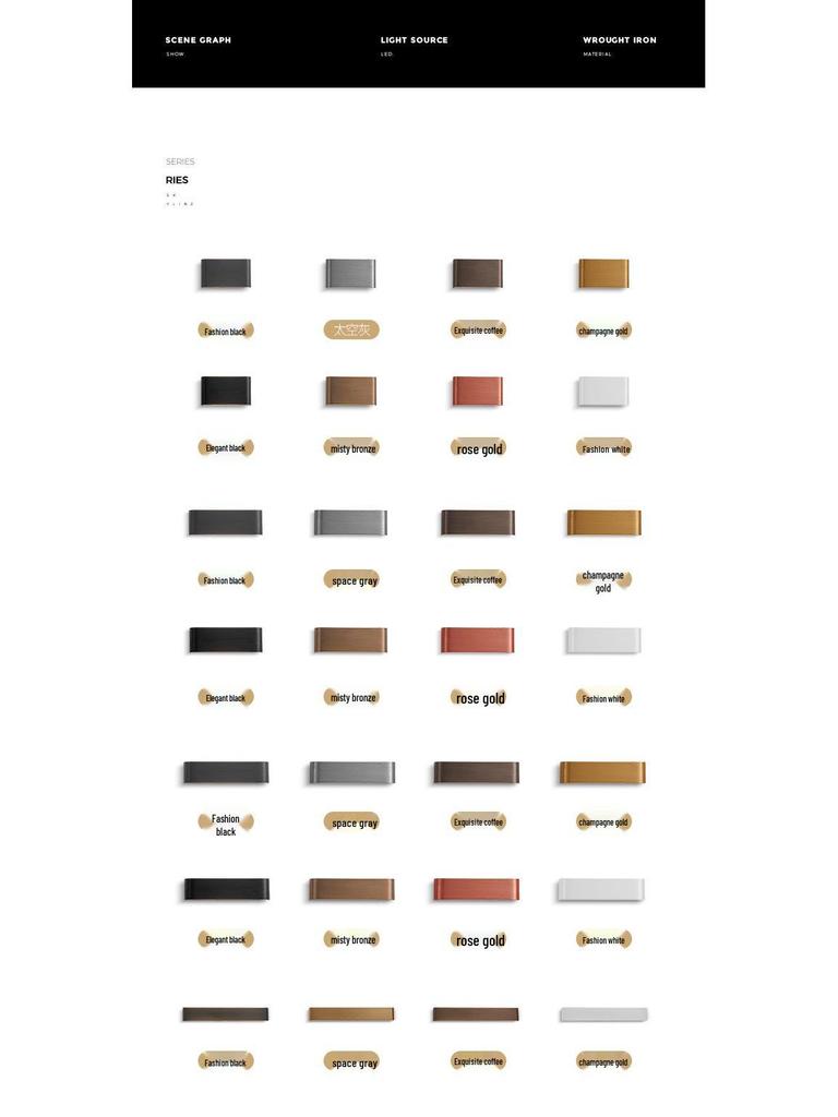 Nordic Minimalist Wall Sconce for Living Room & Bedroom