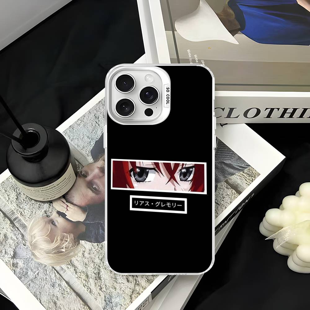 

DXD Rias Gremory Mobile Cell Phone Cases For iPhone 17 16e 15 14 13 12 11 Plus Pro Max ProMax Colorful Covers iPhone 11 pro