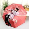 Elvis Jailhouse Rock Graphic Folding Umbrella Durable Umbrella Light Travel Umbrella Umbrella