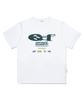 ESCAPEFROM Mint Leopard Escf Logo Collage Print Oversized Short Sleeve T-Shirt White