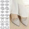 Versatile Rhinestone Detachable Shoe Buckle for Women - Wedding & DIY Shoe Decoration