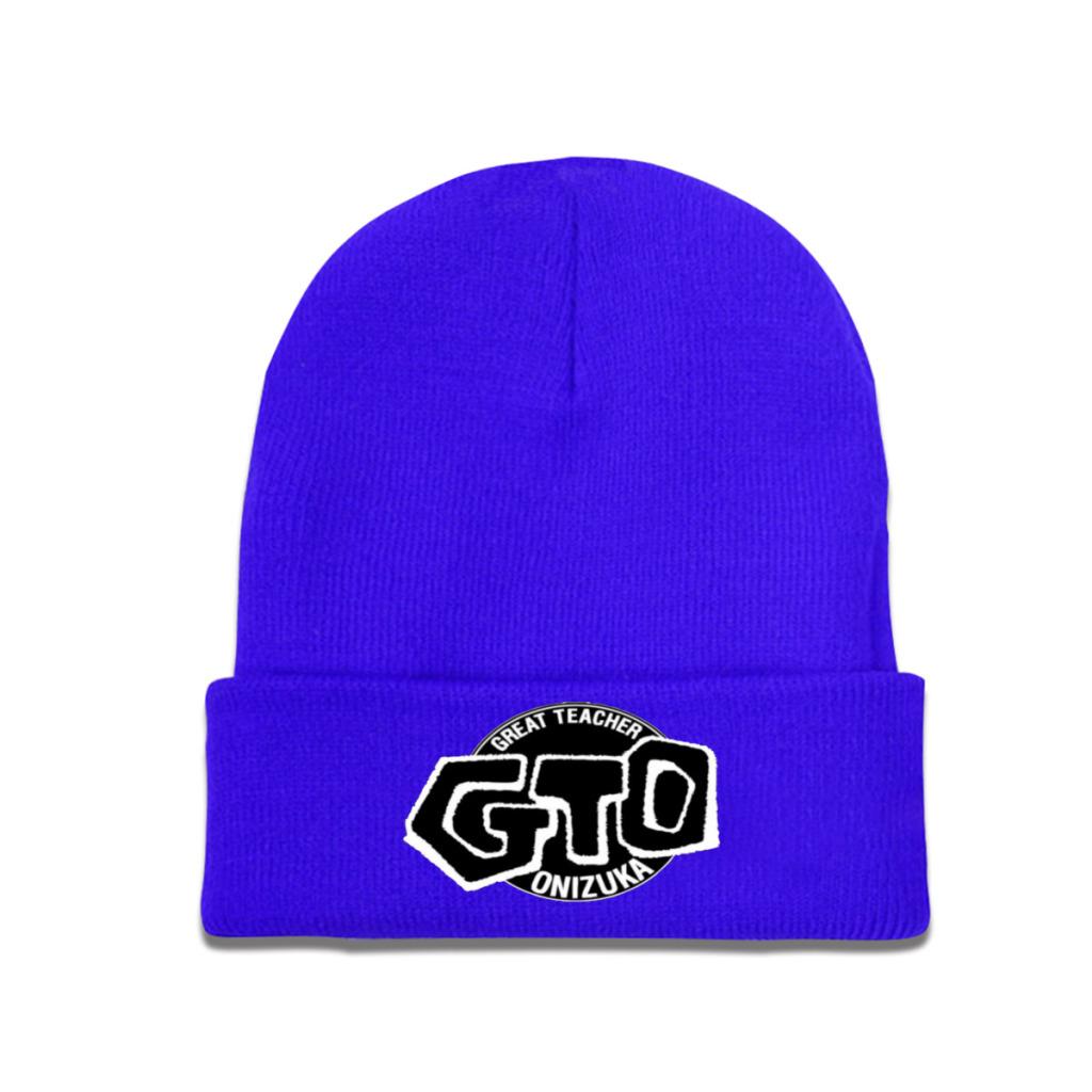 GTO Great Teacher Onizuka Knitted Hat Women's Unisex's Skullies Beanies Autumn Winter Hats Polyester Japan Manga Casual Melon Cap
