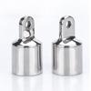 2 Pieces Boat 1" Bimini Parts Accessories Marine 316 Stainless Steel Slip Cap Boat  Fittings Marine Hardware Yacht