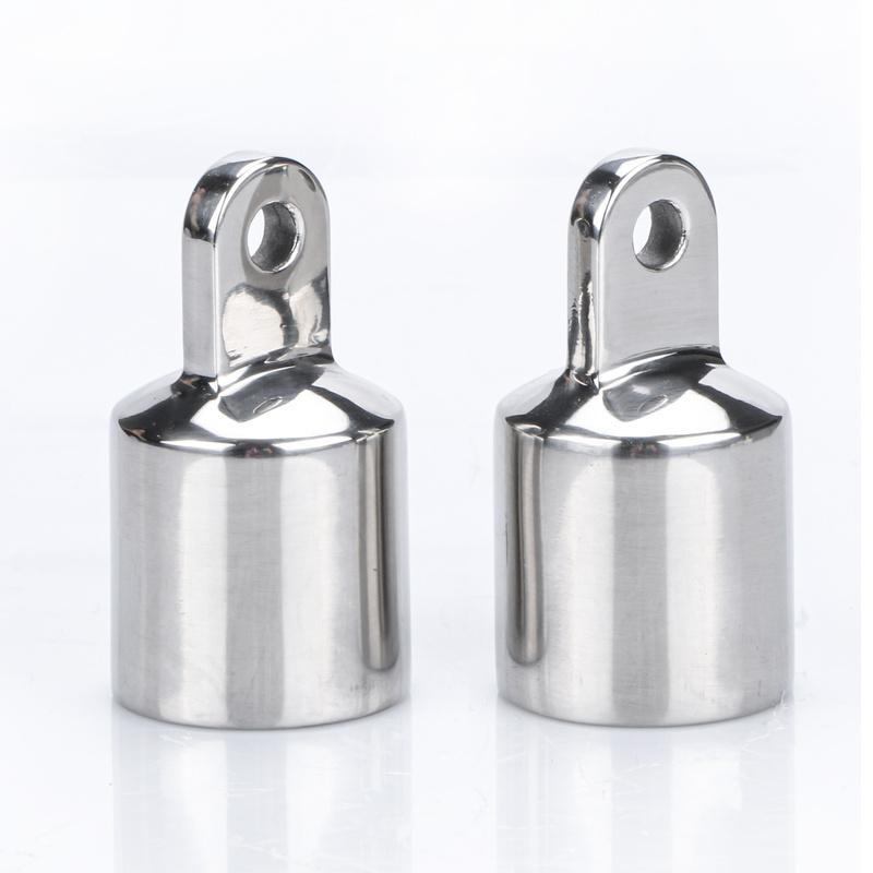 2 Pieces Boat 1" Bimini Parts Accessories Marine 316 Stainless Steel Slip Cap Boat  Fittings Marine Hardware Yacht