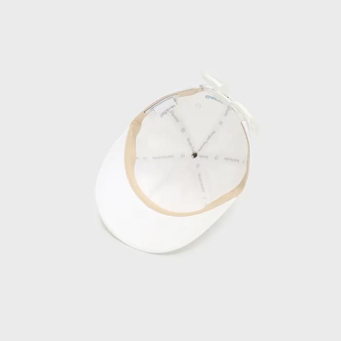 W Resort Wide-Bridal Ribbon Ball Cap (WHITE)