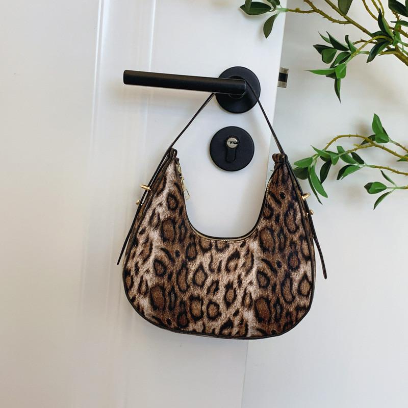 Trendy New Moon Bag For Women In Gray Brown And Blue Stylish Pu Material Perfect For Daily Use