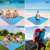 200 X 140cm/200 X 210cm Beach Blanket Sandproof Waterproof Beach Mat Lightweight Picnic Blanket for Travel Hiking Sports