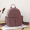 Mini Backpack with Front Pockets Casual Shoulder Bag for Daily Use