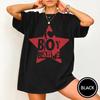 I Love Boy Bands Baby Tee, Pop Music K-Pop Crop Top, Concert Tour Or Festival Te